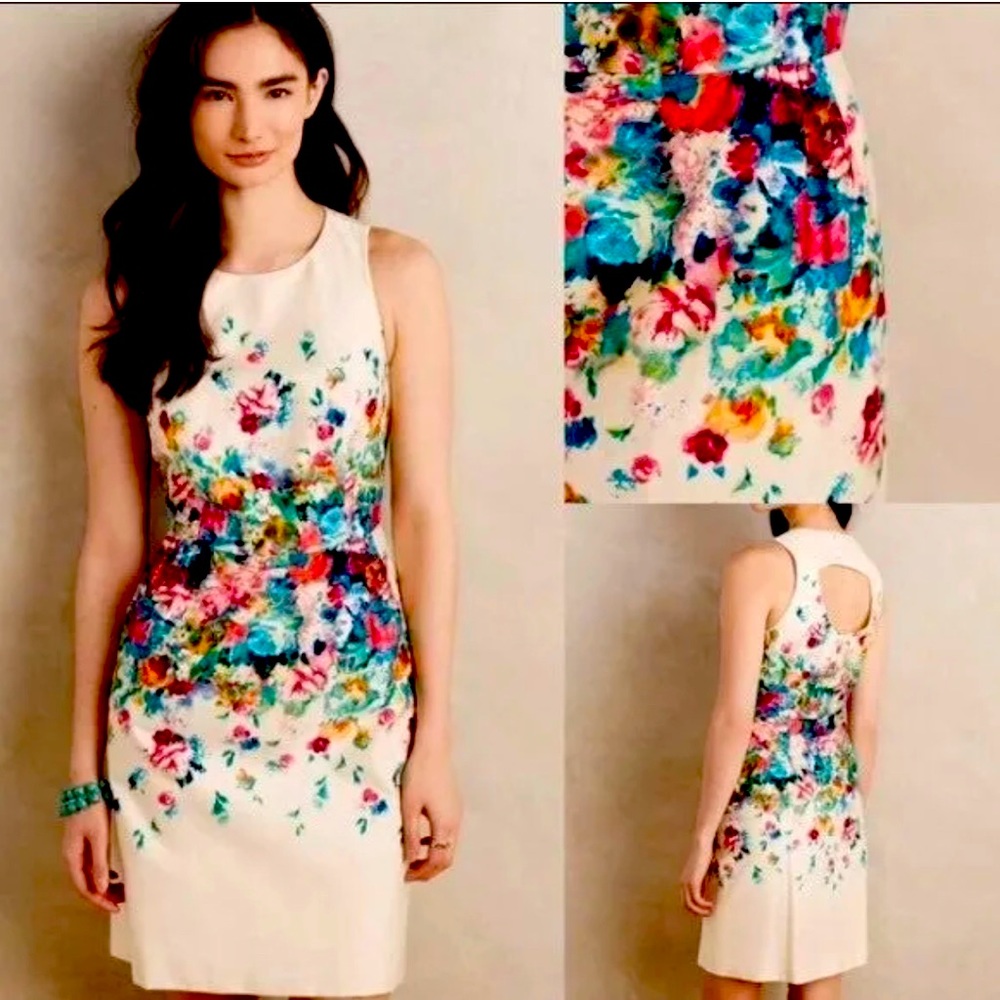 Maeve size 0 beautiful floral dress, great condition!